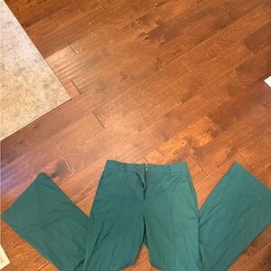 Ann Taylor Women’s flare trousers / GREEN
